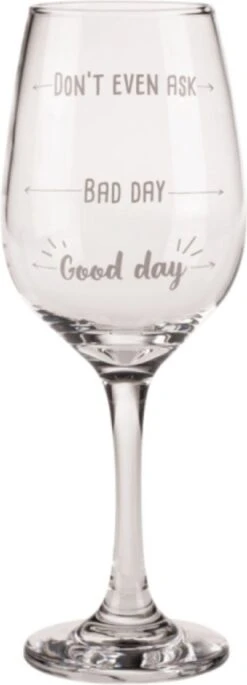 Out Of The Blue Grappig Wijnglas Met Tekst - Wijncadeau Voor Vrouwen - Cadeau Sinterklaas Kerst Verjaardag - Wijnglas Met Wijnhumor En Print: Good Day, Bad Day, Don’t Even Ask 15 Out Of The Blue Grappig Wijnglas Met Tekst - Wijncadeau Voor Vrouwen - Cadeau Sinterklaas Kerst Verjaardag - Wijnglas Met Wijnhumor En Print: Good Day, Bad Day, Don’t Even Ask -Merkloos Winkel 433x1200