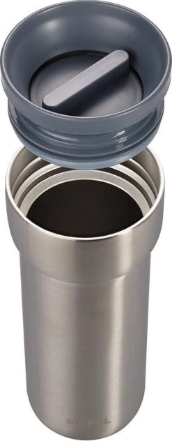 Mepal Isoleerbeker Ellipse 475 Ml – Houdt Je Drankje 6 Uur Warm En 10 Uur Koud – Natural Brushed – Koffiebeker To Go – Lekdicht – Thermosbeker -Merkloos Winkel 469x1200 3