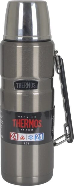Thermos - Isoleerfles - King - Thermax - Grijs -Merkloos Winkel 477x1200