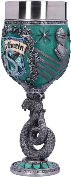 Nemesis Now - Harry Potter - Slytherin - Wijnkelk - Blauw - 19.5cm -Merkloos Winkel 485x1200 1