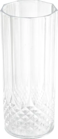 Merkloos 6x Stuks Herbruikbare Kunststof Longdrinkglazen 400 Ml Met Kristaleffect -Merkloos Winkel 499x1200 4