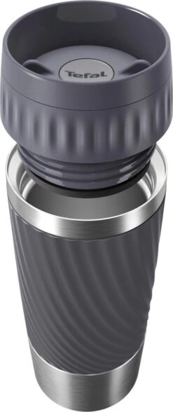 Tefal Travel Mug Easy Twist Thermobeker - Antraciet - 0,36 Liter -Merkloos Winkel 504x1200 1