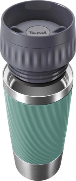 Tefal Travel Mug Easy Twist Thermobeker - Groen - 0,36 Liter -Merkloos Winkel 504x1200