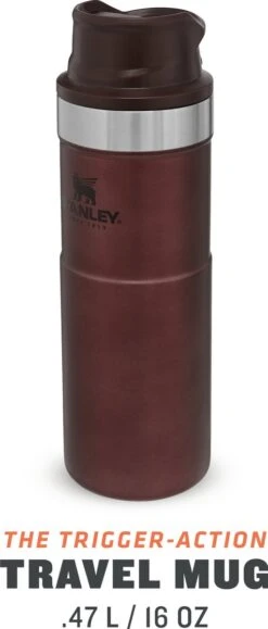 Stanley Trigger-Action Travel Mug 0.47L - Thermosfles - Wine -Merkloos Winkel 512x1200 2