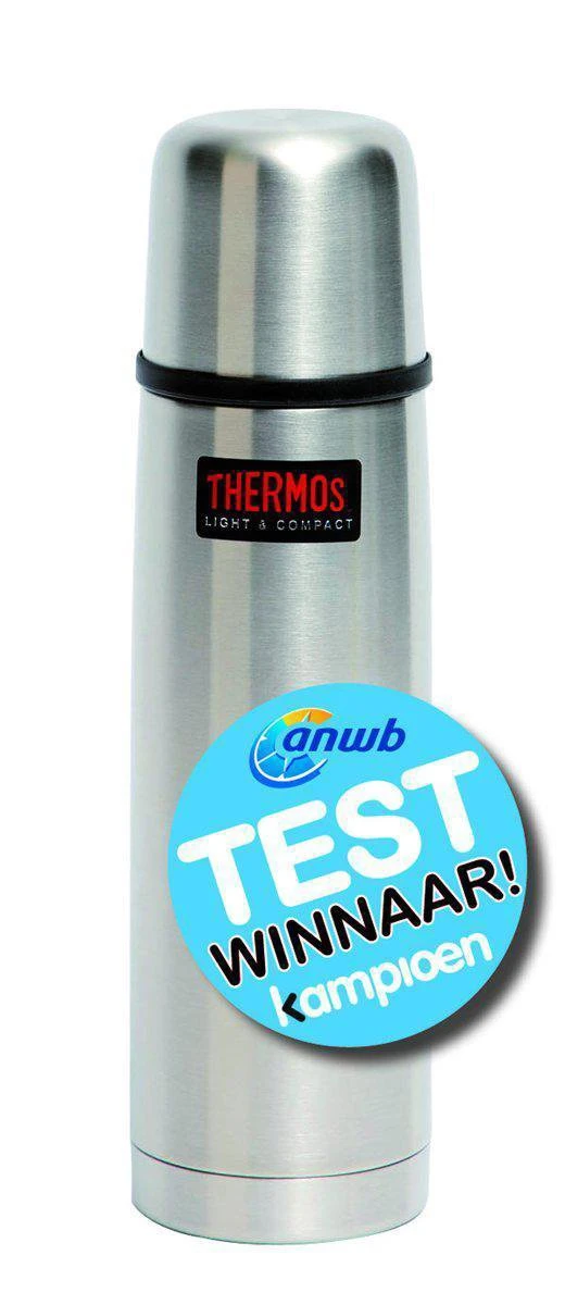 Thermos Isoleerfles - Thermax - 500 Ml - Zilver 7 Thermos Isoleerfles - Thermax - 500 Ml - Zilver - Afbeelding 5