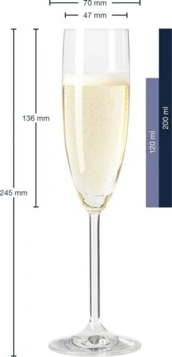 Leonardo Daily Champagneglas - 180 Ml - 6 Stuks -Merkloos Winkel 581x1200 1