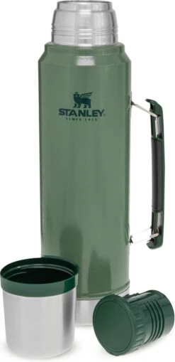 Stanley The Legendary Classic Bottle 1,00L - Thermosfles - Hammertone Green -Merkloos Winkel 582x1200