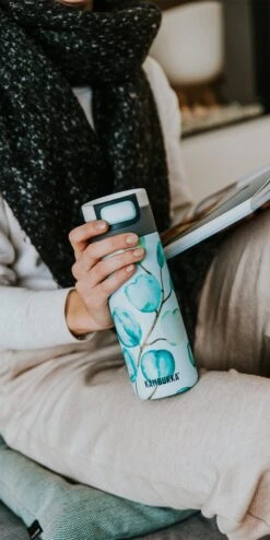 Kambukka Etna Thermosbeker 500 Ml - Makkelijk Reinigen - Lekvrije Koffiebeker - Eucalyptus Leaves -Merkloos Winkel 600x1200