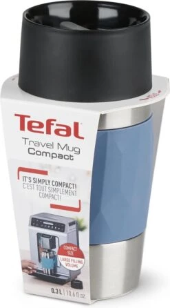 Tefal Compact Travel Mug Compact Thermosfles - 0,3 L - Blauw 20 Tefal Compact Travel Mug Compact Thermosfles - 0,3 L - Blauw -Merkloos Winkel 664x1200