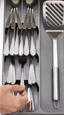 Joseph Joseph Bestekbak 8-vakken - Grijs - Sorteervakken 23 Joseph Joseph Bestekbak 8-vakken - Grijs - Sorteervakken -Merkloos Winkel 674x1200