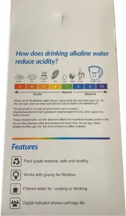 Alkaline WaterFilterkan - AlkaKan Voor Alkalisch/ Basisch Water | Met GRATIS PH-testpapier 12 Alkaline WaterFilterkan - AlkaKan Voor Alkalisch/ Basisch Water | Met GRATIS PH-testpapier -Merkloos Winkel 703x1200