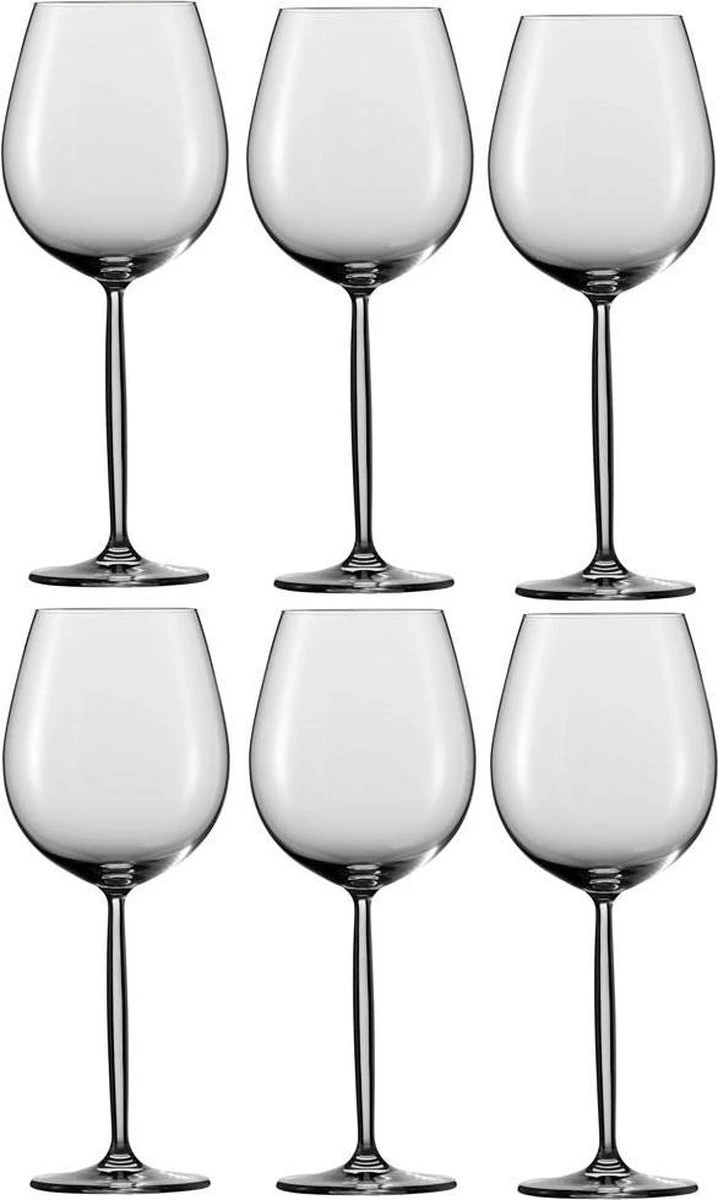 Schott Zwiesel Diva Bourgogne Wijnglas - 0,46 L - 6 Stuks 4 Schott Zwiesel Diva Bourgogne Wijnglas - 0,46 L - 6 Stuks - Afbeelding 2