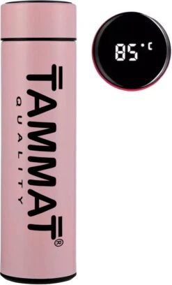 Slimme Thermosfles Met LCD Temperatuur Display - Curver Isolatiefles 0,5 Liter - Dubbelwandige Thermosfles - Thermosbeker - Isoleerfles - Thermoskan - Travel Mug - Bidon Drinkfles - Koffiebeker - Drinkflessen - RVS - Smart Thermos - Metaal -Merkloos Winkel 726x1200