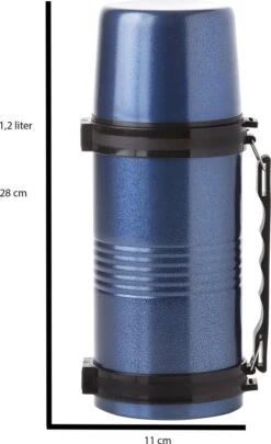 MacGyver Thermosfles Rvs - Thermoskan 1,2 Liter 28cm - Onbreekbaar - Blauw 12 MacGyver Thermosfles Rvs - Thermoskan 1,2 Liter 28cm - Onbreekbaar - Blauw -Merkloos Winkel 732x1200