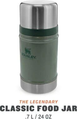 Stanley The Legendary Classic Food Jar 0,7L - Thermosfles - Hammertone Green -Merkloos Winkel 778x1200 1
