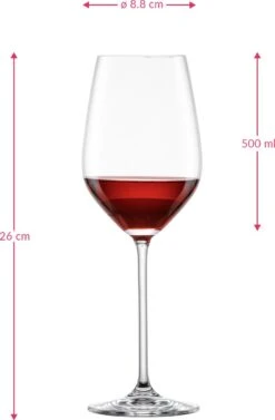 Schott Zwiesel Fortissimo Water / Rode Wijnglas - 0.51 Ltr - 6 Stuks -Merkloos Winkel 787x1200