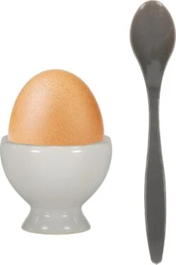 Excellent Houseware 12x Eierlepels Zwart/grijs Kunststof 14 Cm -Merkloos Winkel 797x1200 1