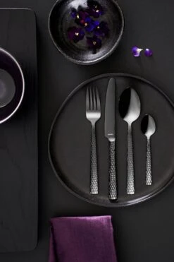 Amefa Felicity Bestekset - Zwart - 24 Delige Bestek Set - 6 Persoons -Merkloos Winkel 800x1200 32