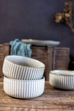 Selinex Stoneware - Serviesset - Grijs - 16 Delig 4 Persoons - CADEAUTIP - CADEAU -Merkloos Winkel 800x1200 96