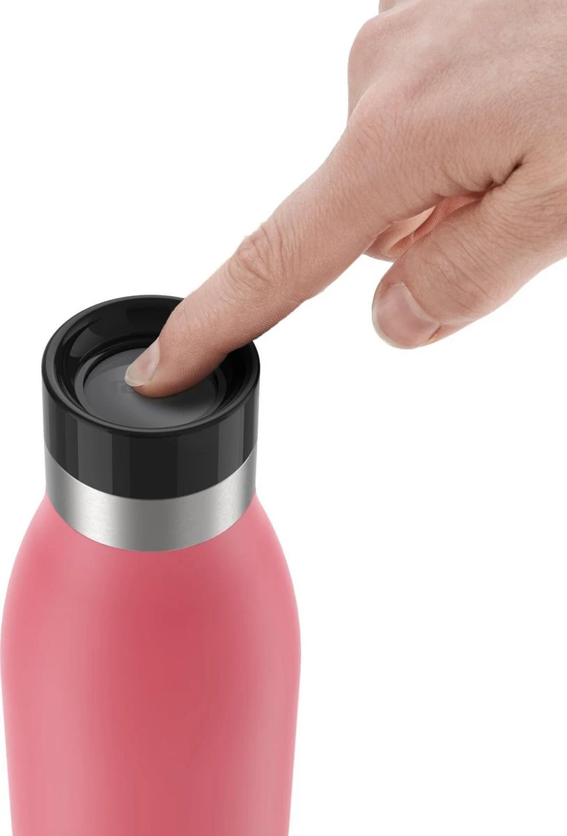 Tefal Bludrop Basic Thermosfles - Koraal 6 Tefal Bludrop Basic Thermosfles - Koraal - Afbeelding 4