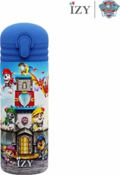 IZY Bottles X Paw Patrol - Rescue Knights | 350 ML | Kinderen | Thermosfles | Drinkfles | Waterfles | Schoolfles | Isoleerfles | Beker | Drinkbeker | Koud | Warm | Fles | Kinder | Back To School | 350ml -Merkloos Winkel 824x1200