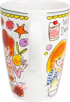 Blond Amsterdam Even Bijkletsen Beker XL 500 Ml - Mint Rand -Merkloos Winkel 833x1200 5