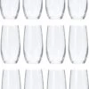 Merkloos 12x Luxe Sapglazen/Waterglazen Set Van 360 Ml -Merkloos Winkel 839x1200
