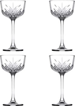 Paşabahçe Timeless - Cocktailglazen - Set Van 4 - 160ml -Merkloos Winkel 845x1200
