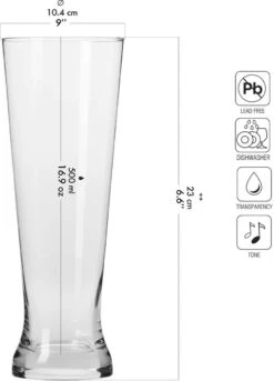 Krosno Bierglazen - Speciaal Bier - Brewery Collection - 500 Ml - 6 Stuks -Merkloos Winkel 863x1200 2