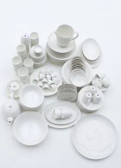 Vtwonen 4 Koffiekopjes Met Schoteltjes - Wit - Porselein - 100ml -Merkloos Winkel 866x1200 6