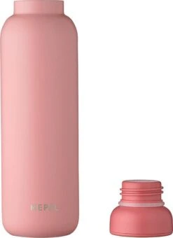 Mepal – Isoleerfles Ellipse 500 Ml – Houdt Je Drankje 12 Uur Warm En 24 Uur Koud – Nordic Pink – Geschikt Voor Bruiswater – Thermosfles – Lekdicht -Merkloos Winkel 871x1200