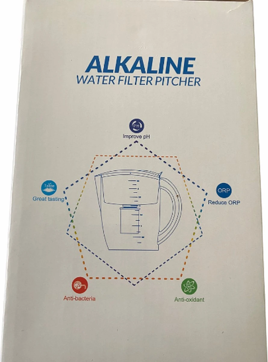 Alkaline WaterFilterkan - AlkaKan Voor Alkalisch/ Basisch Water | Met GRATIS PH-testpapier 6 Alkaline WaterFilterkan - AlkaKan Voor Alkalisch/ Basisch Water | Met GRATIS PH-testpapier - Afbeelding 4