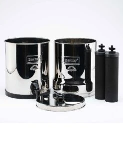 Big Berkey Set: Waterfilter 8,5L + RVS Kraantje + Standaard -Merkloos Winkel 900x1200