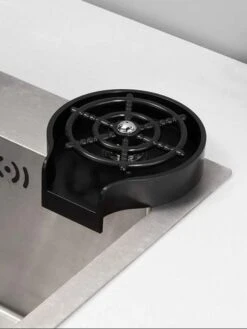 SFT Products Glazenspoeler LEEDS - Zwarte Spoelkraan Glazen - Horeca Spoelkraan - Beker Reiniger - Glazenspoeler Voor Aanrecht - Glazen Reiniger Aanrecht - Automatische Glazen Spoeler - Waterdruk Reiniger Voor Glazen - Glas Spoeler Bar -Merkloos Winkel 901x1200