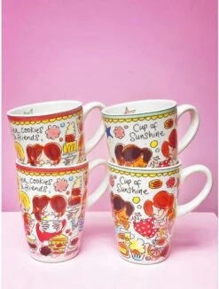 Blond Amsterdam Even Bijkletsen Beker XL 500 Ml - Mint Rand -Merkloos Winkel 910x1200 3