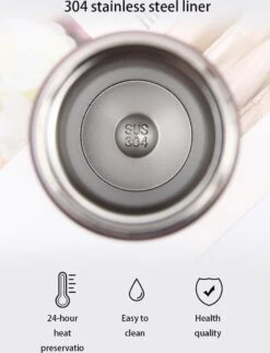 Slimme Thermosfles Met LCD Temperatuur Display - Curver Isolatiefles 0,5 Liter - Dubbelwandige Thermosfles - Thermosbeker - Isoleerfles - Thermoskan - Travel Mug - Bidon Drinkfles - Koffiebeker - Drinkflessen - RVS - Smart Thermos - Metaal -Merkloos Winkel 917x1200