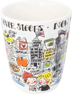 Blond Amsterdam City New York Mok - 350 Ml -Merkloos Winkel 927x1200 1