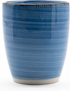 Koffiekopjes - Ocean Blue - Koffiebeker - Unieke Kleuren - Blauw - Set Van 12 Kopjes (ook Los Verkrijgbaar) - 160ML En 340ML - Porselein - Hip En Trendy -Merkloos Winkel 928x1200 3