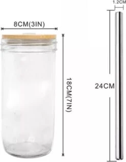 Bubble Tea Beker - Inclusief Stalen Bubble Tea Rietje - 0,5 L - Herbruikbaar - Boba -Merkloos Winkel 932x1200 5