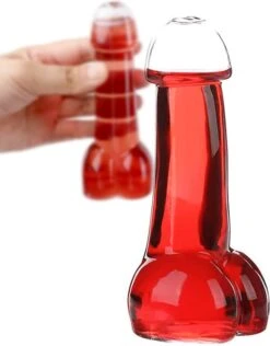 MikaMax Piemel Glas - Shotglas Penis - Cocktail Glas - Alcohol - Grappig Cadeau - Vrijgezellenfeest - Drankspel - 150 Ml - 5.5 X 5.5 X 15 Cm - Transparant - Glas -Merkloos Winkel 937x1200 7