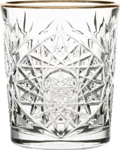 Libbey Hobstar Drinkglas Gold – 355 Ml / 35,5 Cl - 6 Stuks - Vintage Design - Hoge Kwaliteit - Gouden Rand -Merkloos Winkel 956x1200 2