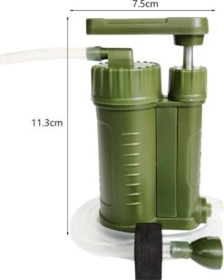 Luxe Water Filter Straw Incl. Waterzak - Complete Set - Waterfilter - Waterfles - Waterzuiveraar - Outdoor Life - Survival - BPA-vrij - Filtert 5000LL -Merkloos Winkel 961x1200