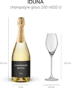 Libbey Champagneglas Iduna – 200 Ml / 20 Cl - Set Van 6 - Elegant Design - Hoge Kwaliteit - Vaatwasserbestendig -Merkloos Winkel 969x1200 5