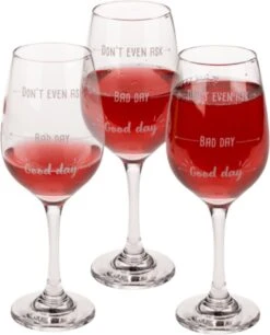 Out Of The Blue Grappig Wijnglas Met Tekst - Wijncadeau Voor Vrouwen - Cadeau Sinterklaas Kerst Verjaardag - Wijnglas Met Wijnhumor En Print: Good Day, Bad Day, Don’t Even Ask 14 Out Of The Blue Grappig Wijnglas Met Tekst - Wijncadeau Voor Vrouwen - Cadeau Sinterklaas Kerst Verjaardag - Wijnglas Met Wijnhumor En Print: Good Day, Bad Day, Don’t Even Ask -Merkloos Winkel 970x1200 3
