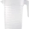 Forte Plastics - Schenkkan Met Deksel - Kunststof - Wit - 1 Liter -Merkloos Winkel 971x1200