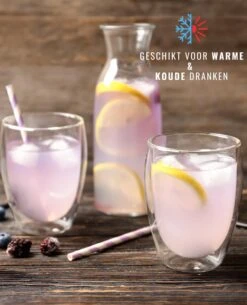 Latte Macchiato Glazen - Dubbelwandige Koffieglazen - Theeglazen - Cappuccino Glazen- 2 Stuks - 300ML -Merkloos Winkel 973x1200 2