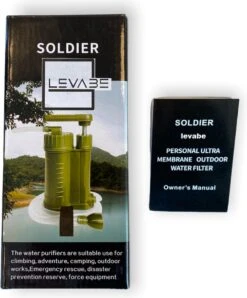 Luxe Water Filter Straw Incl. Waterzak - Complete Set - Waterfilter - Waterfles - Waterzuiveraar - Outdoor Life - Survival - BPA-vrij - Filtert 5000LL -Merkloos Winkel 993x1200