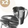 Lupine Beker RVS Dubbelwandig 200ml Lang Warm Set Van 2 Kopjes Mooie Set Bekers Van Roestvrij Staal -Merkloos Winkel 995x1200